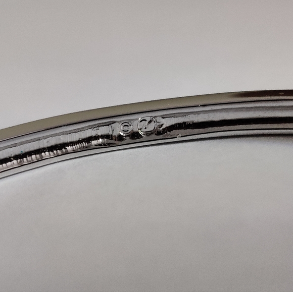 Swarovski Swan Mark Hinged Clamp Bracelet - Picture 9 of 16